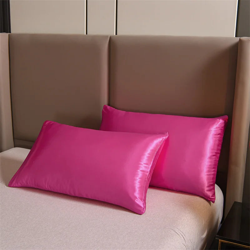 Housse couette satin