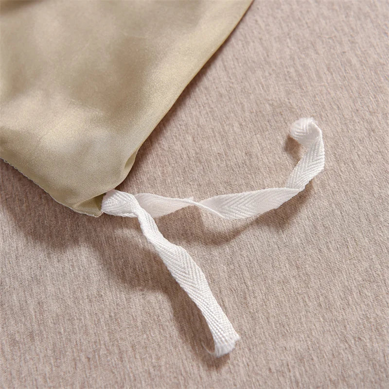 Housse couette satin