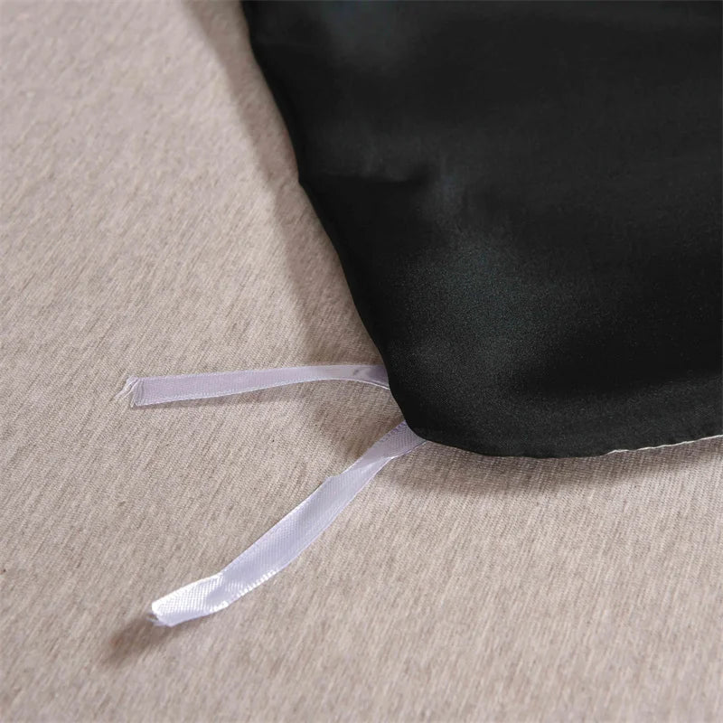 Housse couette satin