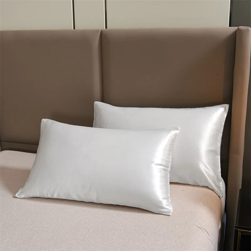 Housse couette satin